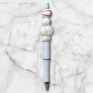 Sports-Theme Beaded Pen